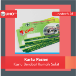 kartu pasien, kartu berobat, kartu rumah sakit