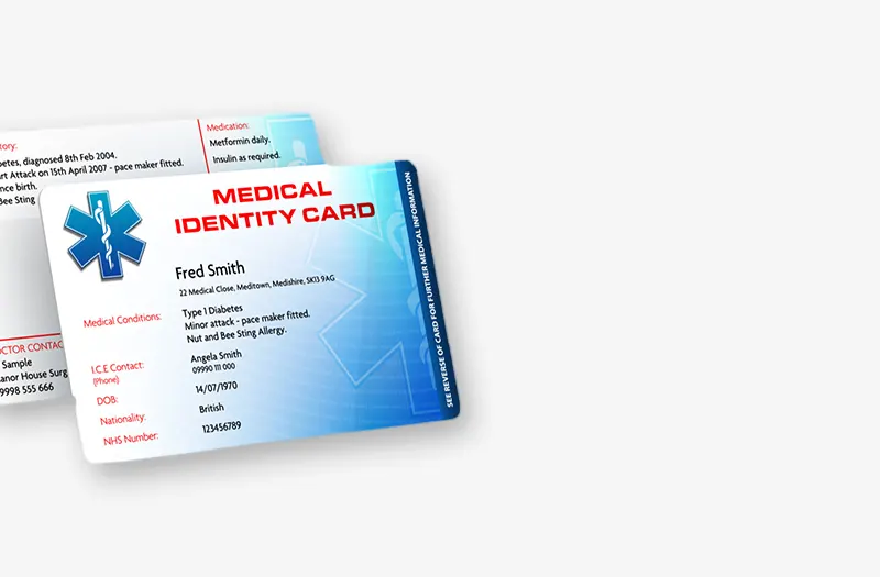 Kartu pasien rumah sakit - Banner