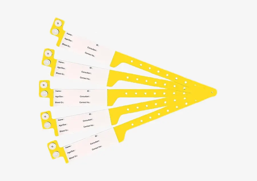 Gelang pasien warna kuning